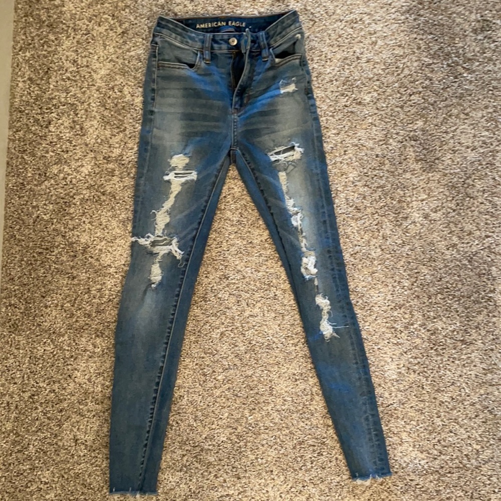American eagle next level stretch skinny Jean